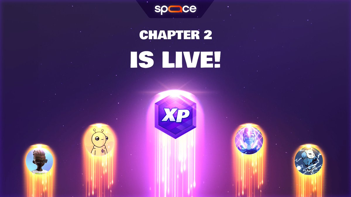 🌅 GM CT

New week, new energy… and a perfect time to jump into Chapter 2 of <a href="/spaace_io/">Spaace 🟠</a>  $SPAACE airdrop campaign that just kicked off

This chapter is all about trading and bidding, so every NFT you list, buy, or sell counts toward your points

With the market moving wild