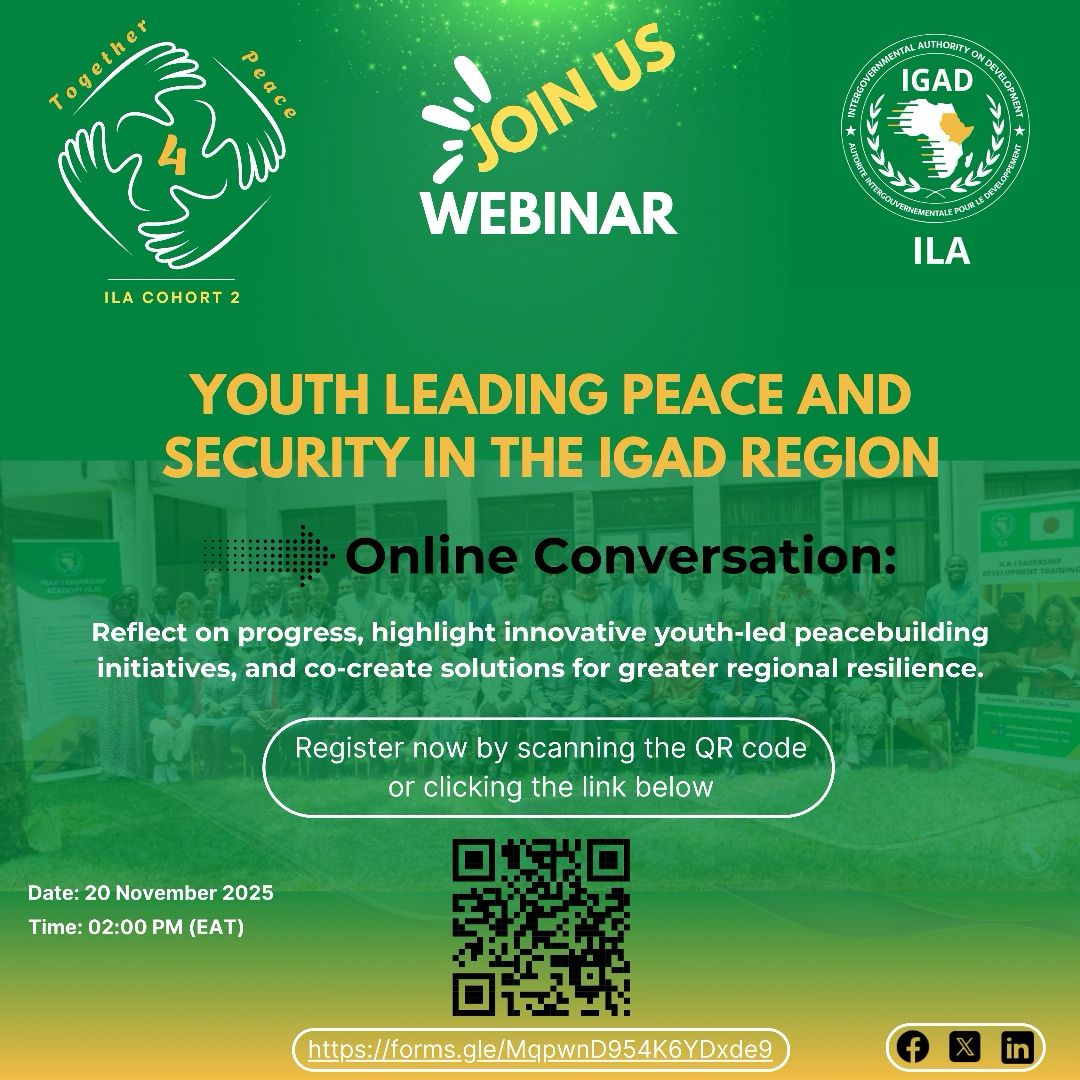 IGAD Leadership Academy (ILA) tweet media