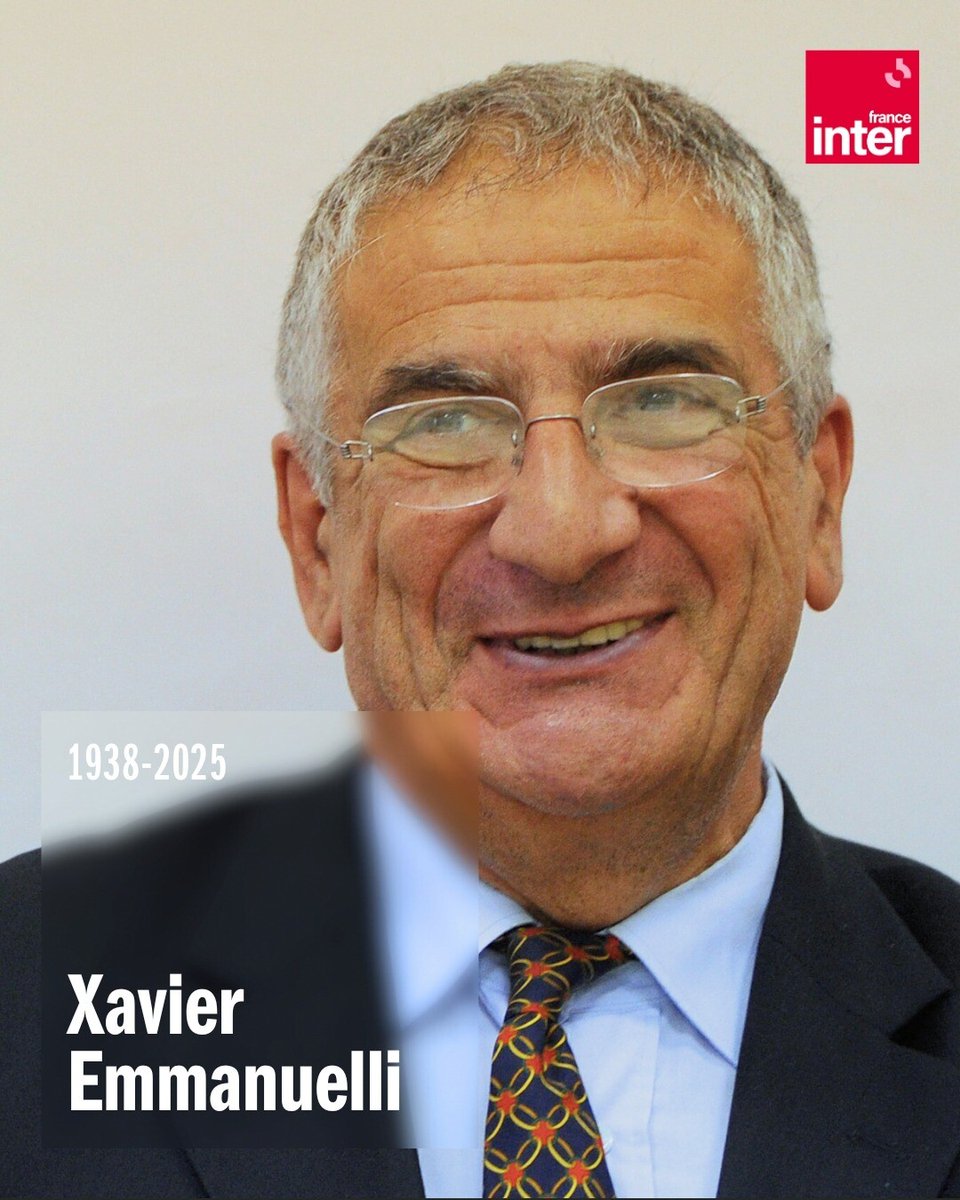 Une vie de médecin tournée vers les exclus. Fondateur et président d'honneur du Samu social, Xavier Emmanuelli est décédé ce dimanche 16 novembre à Paris ; il avait 87 ans.

➡️ l.franceinter.fr/8BX