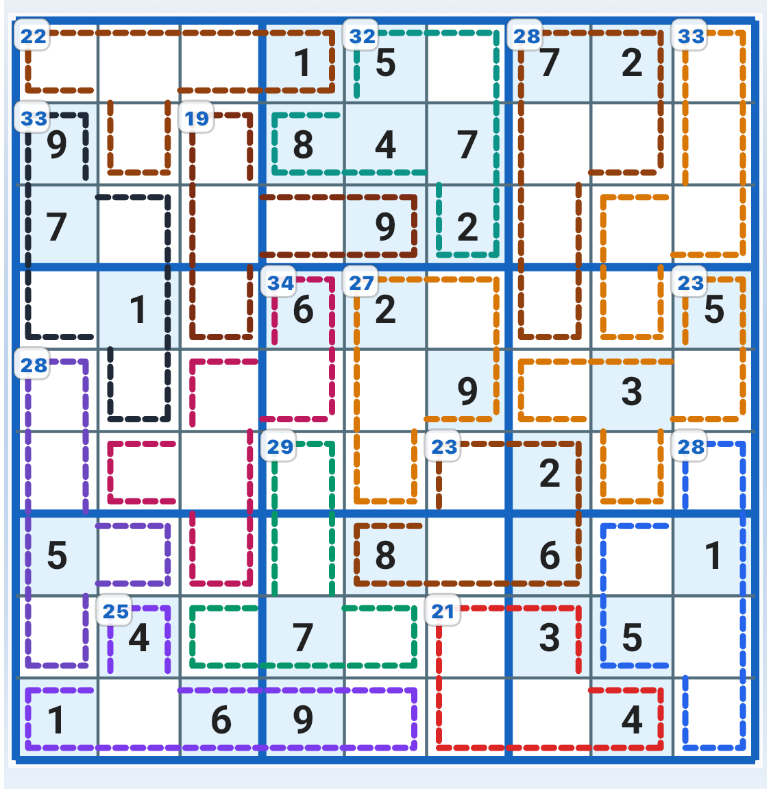 premiumsudoku's tweet image. Conquer today&apos;s intense Daily Killer Sudoku challenge! 🧩 With cunning cages and sum clues, this grid demands sharp logic and math skills—dare to solve it hint-free? Join the thrill in Sudoku Premium for more variants, puzzles.
Download : premiumsudoku.com/download
#SudokuChallenge