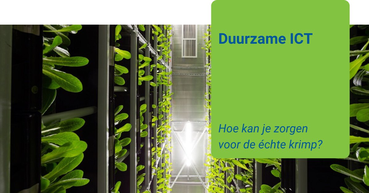 Hoe vertaal je #duurzaamheid naar jouw ICT-omgeving? Daarvoor moet je terug naar de eenvoud, en met een normale en nuchtere kijk de mogelijkheden in kaart brengen en afwegen. Die continue innovatie zorgt voor de echte krimp. Lees er hier eer over: loom.ly/E1E-7Oc