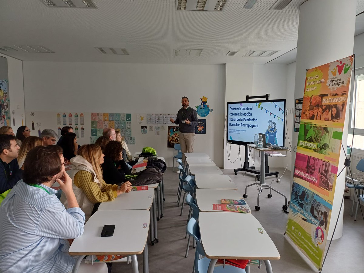 La <a href="/FundMChampagnat/">Fundación Marcelino Champagnat</a> presente en la VI jornada de Educadores Maristas de <a href="/MaristasMedit/">MaristasMediterranea</a> celebrada en Granada.

Un auténtico regalo poder compartir este día celebrando las buebas prácticas en nuestra mision diaria.

#JEM2025
#CelebremosLaVida
#Maristas_Solidarity