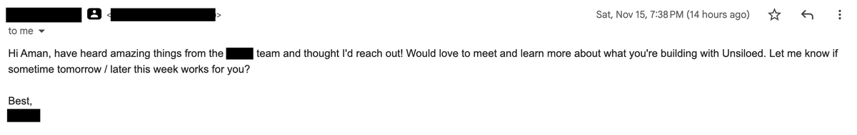 Product so good that your customers pitch you as well in their investor calls :)