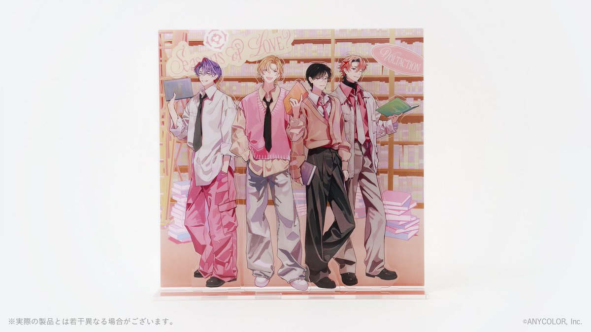 VOLTACTION_info's tweet image. 【📢2nd Mini Album 特典情報💿🎵】

／
　2nd Mini Album
　『Seasons of LOVE？』
　にじさんじオフィシャルストア有償特典のご紹介！
＼

💌アクリルジオラマ(初回限定盤Aイラスト柄)📸
※サイズはツリーにてご確認ください

特典の数には限りがありますので
お早めのご予約がおすすめです！…