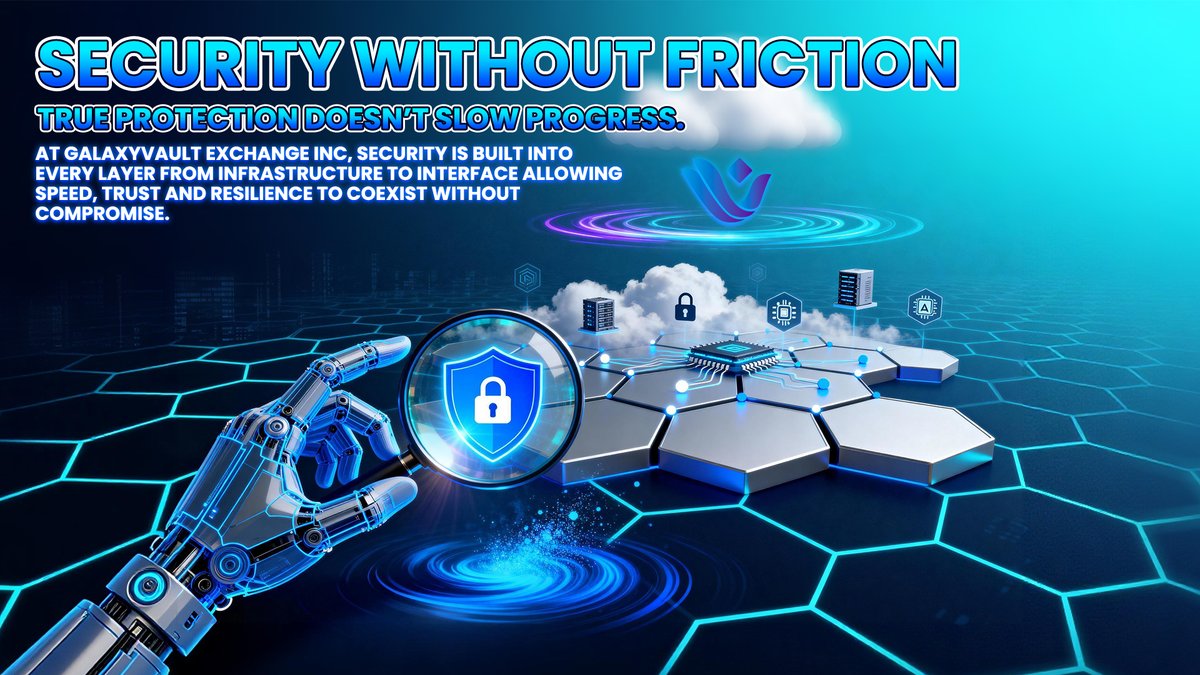 GalaxyVault_'s tweet image. 🔒 Protection should empower, not delay.
At GalaxyVault Exchange INC, security is built-in, not bolted on. ⚙️
🌍 Fast-moving markets need protection that’s just as fast, seamless, silent and strong. ✨

#GalaxyVaultExchange #SecureTrading #FrictionlessSecurity #SmartExchange