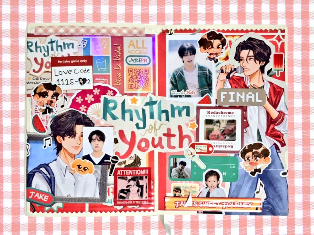 🎸⋆.˚♬ ⋆. spread for
#JakeMyRhythmofYouth