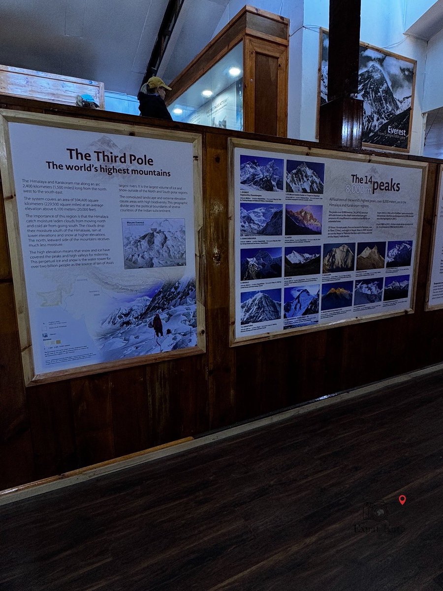 Hike_with_Kate's tweet image. The Tenzing Sherpa Heritage Centre, located in Namche Bazaar, Nepal, is a living tribute to one of the world’s most iconic mountaineers: Tenzing Norgay Sherpa. Best know for making the first successful ascent of Mount Everest in 1953 with Sir Edmund Hillary, Tenzing Norgay did…