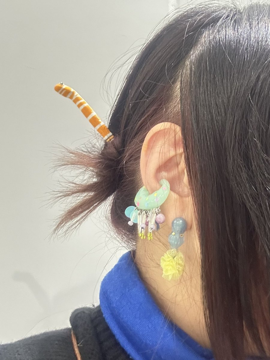 遅くなりましたが、デザフェス2日間ありがとうございました🪼
以前、購入してくださった方や初めて来て気に入って下さった方などいろんな出会いがあり楽しく出展出来ました😊
次回も頑張ります✨
2日目は頭が水族館でした🤭