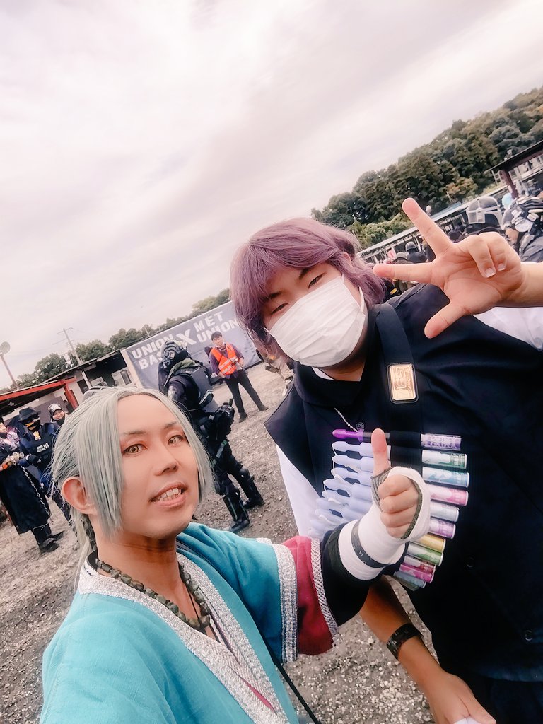 kyouto_tenjin's tweet image. #ARMOR祭 のショット写真の残りを上げていきます‼️

まだ写真もらいに行ってないカメラマンさんもあるんだよなぁ…

1枚目:イサTさん（ @isa_isa_isaT )、杏那ちゃんと❗
2枚目:ムーさん（ @nanoraiver )と❗