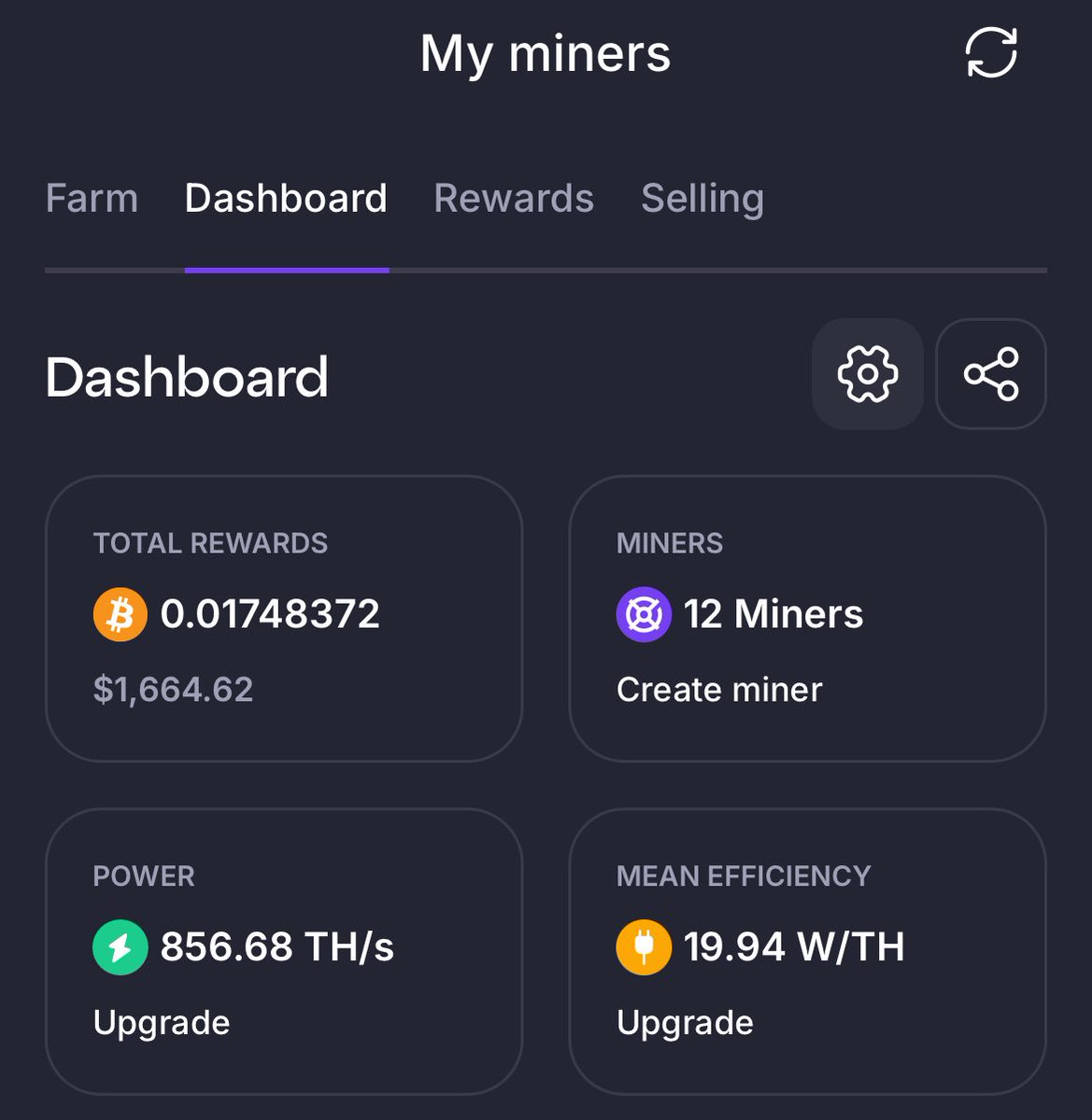 BTC Cloud mining ⛏️ is GOAT 🐐💯 thanks to <a href="/GoMining_token/">GoMining</a> 

🖇️ gomining.com/?ref=lWv4J 🖇️

📥 Sign up, activate your FREE miner &amp; let the BTC flow — passive income made easy!

📲 DM me for additional support!
💰5% more TH with code “lWv4J” on first purchase!

Join the team! 🌎