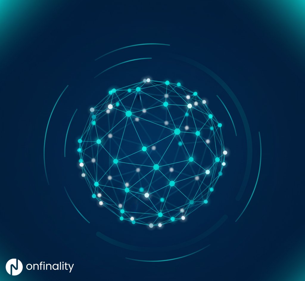 OnFinality's tweet image. Interoperability begins with one thing: network connectivity done right.