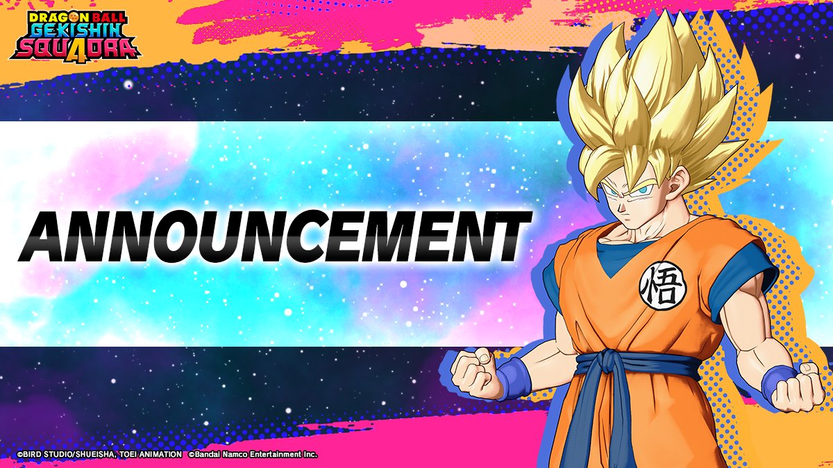 ／◢◤📝Developer Letter #3 ◢◤／

In this developer letter, we will be bringing you info on upcoming plans we weren't able to talk about in SQUADRA Talk Season 2.

Check here for details.
dbg-squadra.bn-ent.net/en-us/news/jh7…

#GekishinSquadra #Squadra #DragonBall