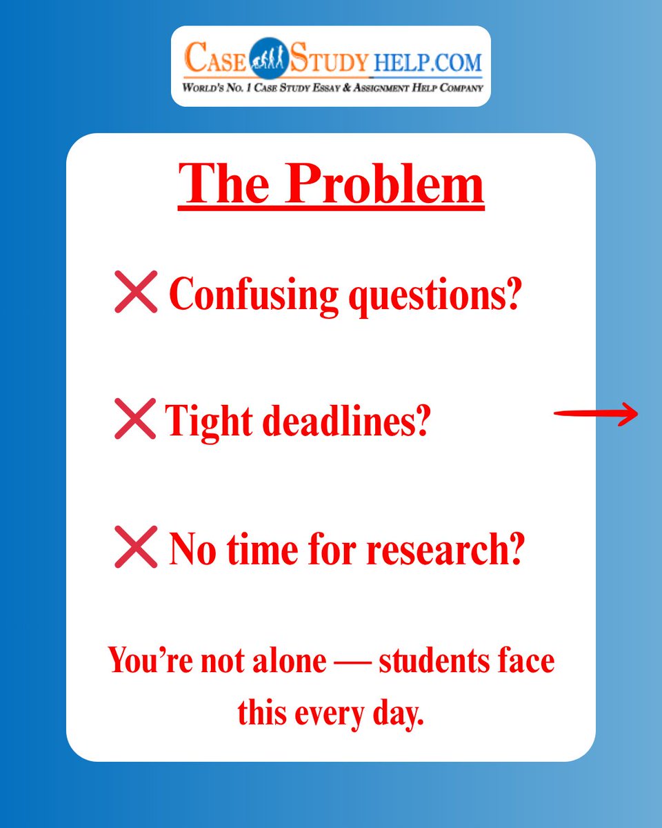 casestudyhelp's tweet image. Struggling with assignments?

Get accurate, plagiarism-free Assignment Answers from certified experts — fast, simple, and stress-free!

tinyurl.com/t8dkv2rn

#assignmentanswers #assignmenthelp #homeworkhelp #studentlife #universitylife #helpwithassignments #casestudyhelp