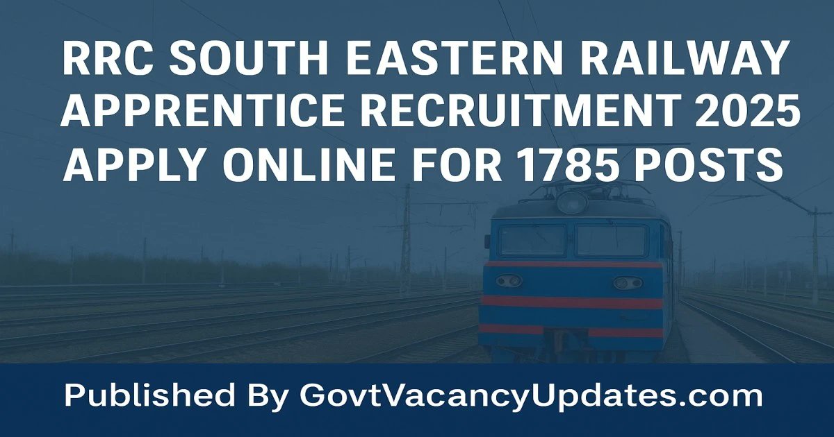 modigovtlives's tweet photo. RRC South Eastern Railway Apprentice Recruitment 2025 🚆
Total Posts: 1785
Eligibility: 10th + ITI
Apply Online Now! 📲
Great opportunity for Railway job seekers 🔥
https://t.co/HtLGFz6R9w
#RailwayJobs #ApprenticeRecruitment #RRC_SER #GovtJobs2025 https://t.co/UeuPMQzIPA