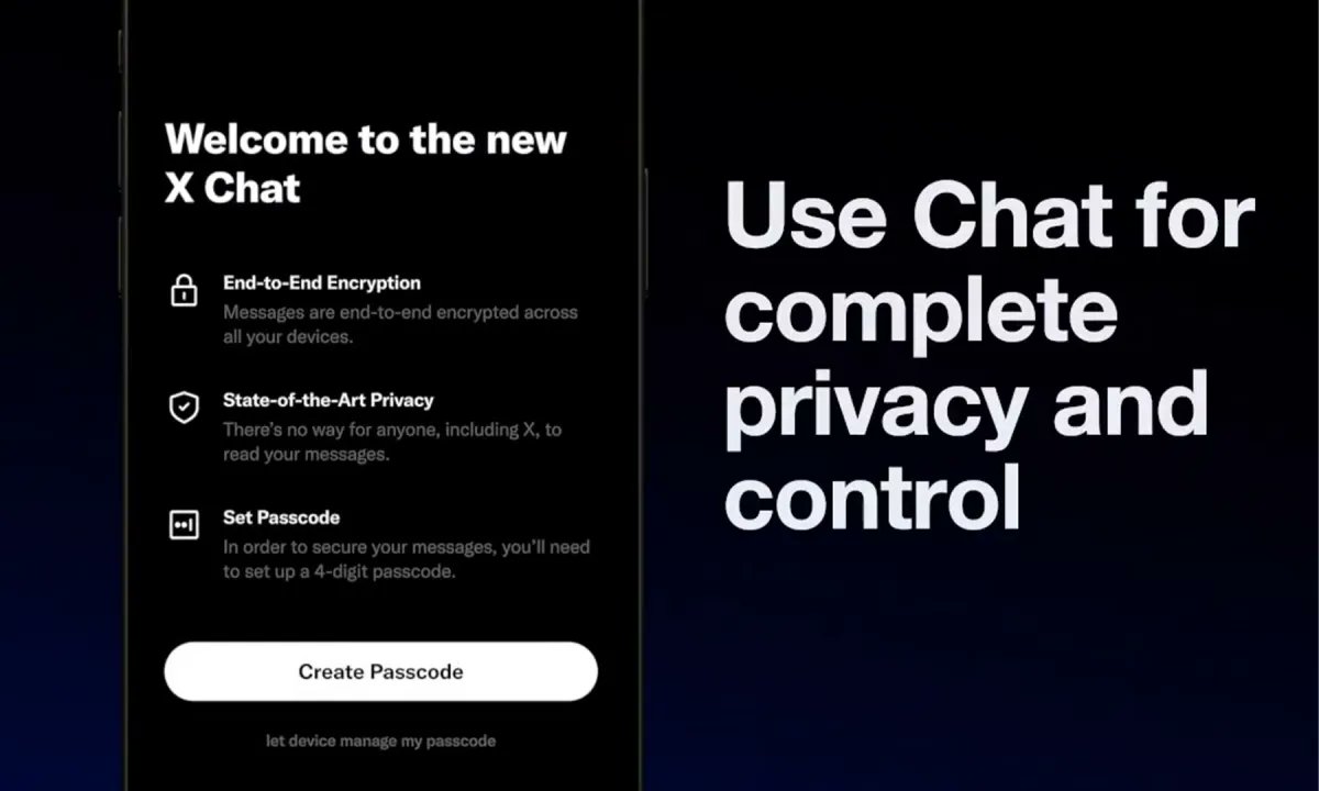 TeamOnwords's tweet image. X has officially launched Chat, replacing its classic Direct Messages with a full-featured communication suite, now with end-to-end encryption, video/voice calls, file transfer and disappearing messages.

#xchat #technews