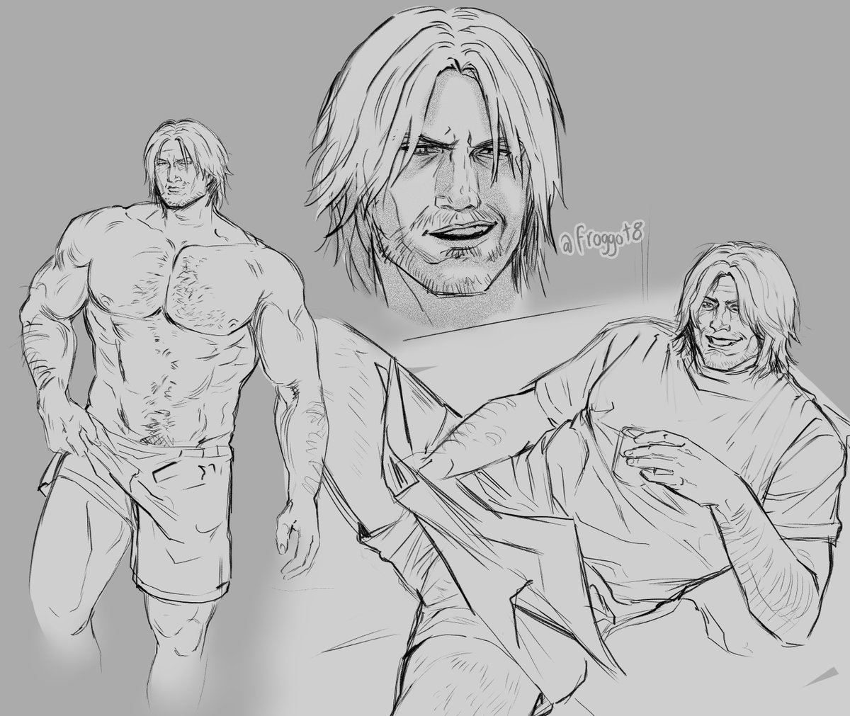 froggot8's tweet image. Just some #Dante doodles hehe