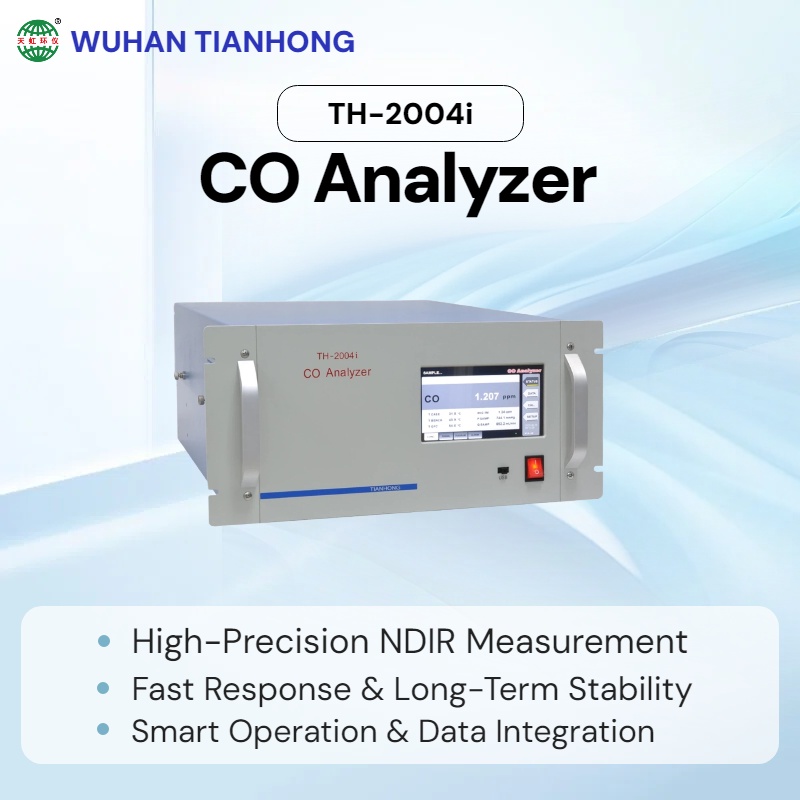 WHTIANHONG's tweet image. The TH-2004H Infrared CO Analyzer delivers:
• Precision NDIR CO measurement
• Fast, stable performance
• Smart data integration
Reliable CO monitoring for environmental and industrial applications.
#AirQuality #Monitoring #EnvironmentalTech