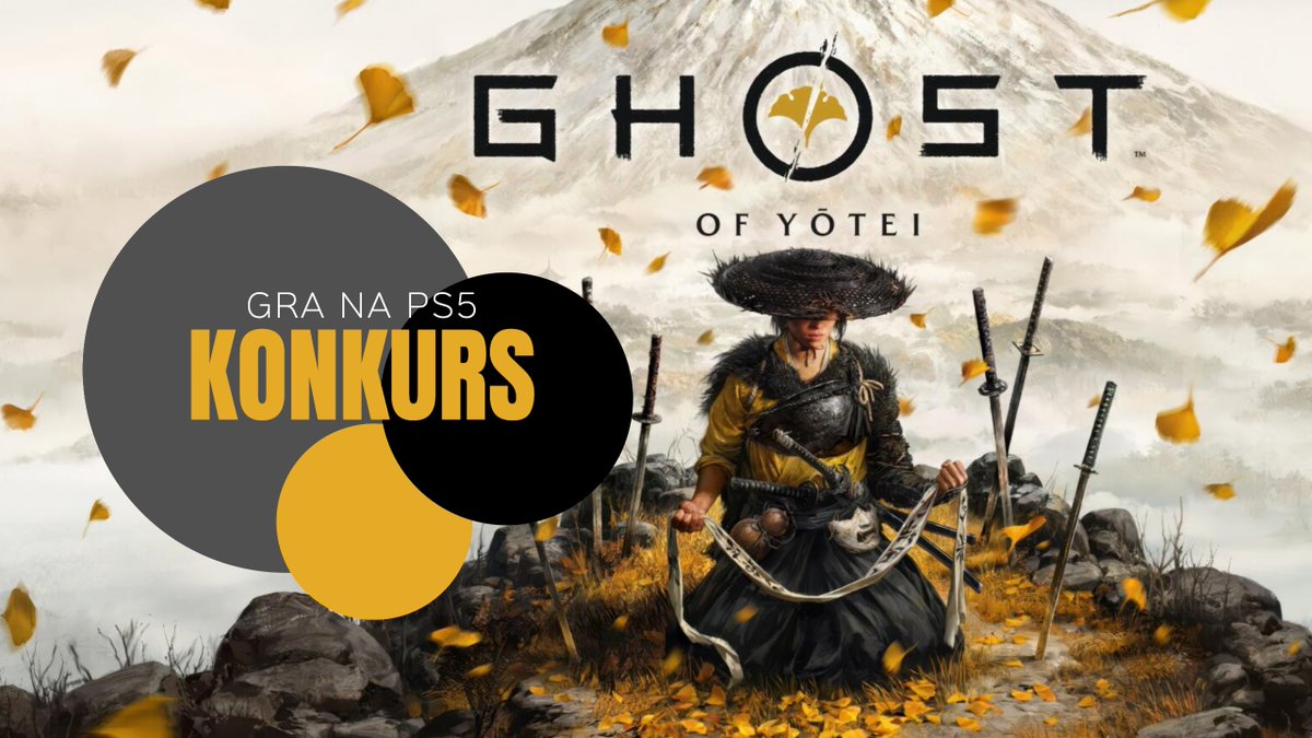 🎮 KONKURS: GHOST OF YOTEI NA PS5! 🎮

Chcesz zgarnąć 1x egzemplarz Ghost of Yotei? Zasady są bardzo proste:

✔️Odpowiedz w komentarzu: Jaka domowa rzecz byłaby Twoją legendarną bronią?
✔️Podaj dalej (#RT) tego tweeta.

🗓️ Czas do: 30.11.2025, godziny: 23:59