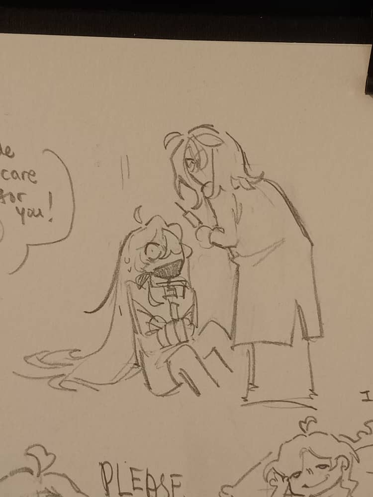 Rinz3Wando's tweet photo. good morning everynyan, uhhh psychiatrist PV with a little too severe saviour complex and deranged patient smilk yay !!

#shadowmilkcookie #purevanillacookie #CRK https://t.co/y79eFzg7os
