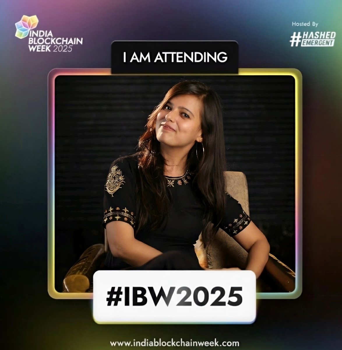 NainaAroraMexc's tweet image. Thrilled to be attending India Blockchain Week 2025! Excited to dive deep into the future of blockchain, crypto, and Web3 innovation. 🚀
​See you all there!
​#IBW2025 #IndiaBlockchainWeek #Blockchain #Web3 #Crypto