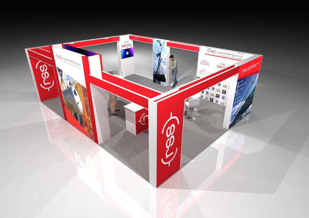 It's #LiftEx2025 setup day here in Liverpool 🧱

Look out for another 🔝 #RopeandSling exhibit, which centres on the rebranded RSS Training Academy. Representation from the #live365 team; a nine-dart challenge; and fully stocked bar will be other Stand 63 highlights 🎯🍹