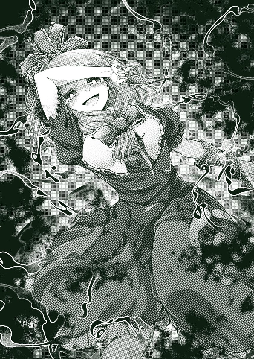 monokuromanga's tweet image. 鍵山雛さまが描けました
おぉ厄い厄い…