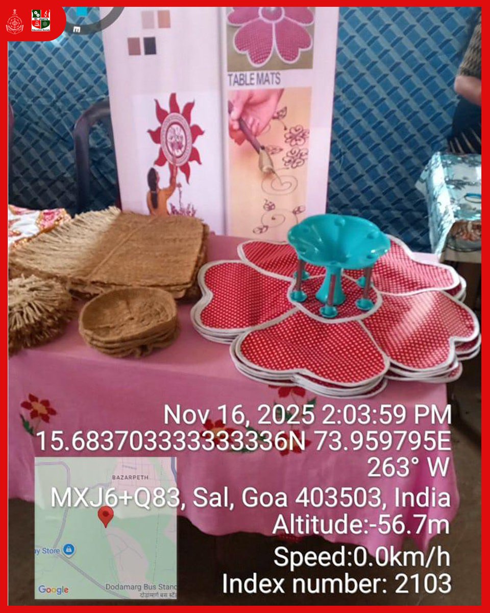 NewSachdeva's tweet photo. “A wonderful journey comes to an end as participants proudly present their finished designs!”
#TrainingComplete #TableMatMaking #CreativeGoa #BicholimTraining #stjoanseducationsociety @DITC_Goa https://t.co/Td7gF3A37I