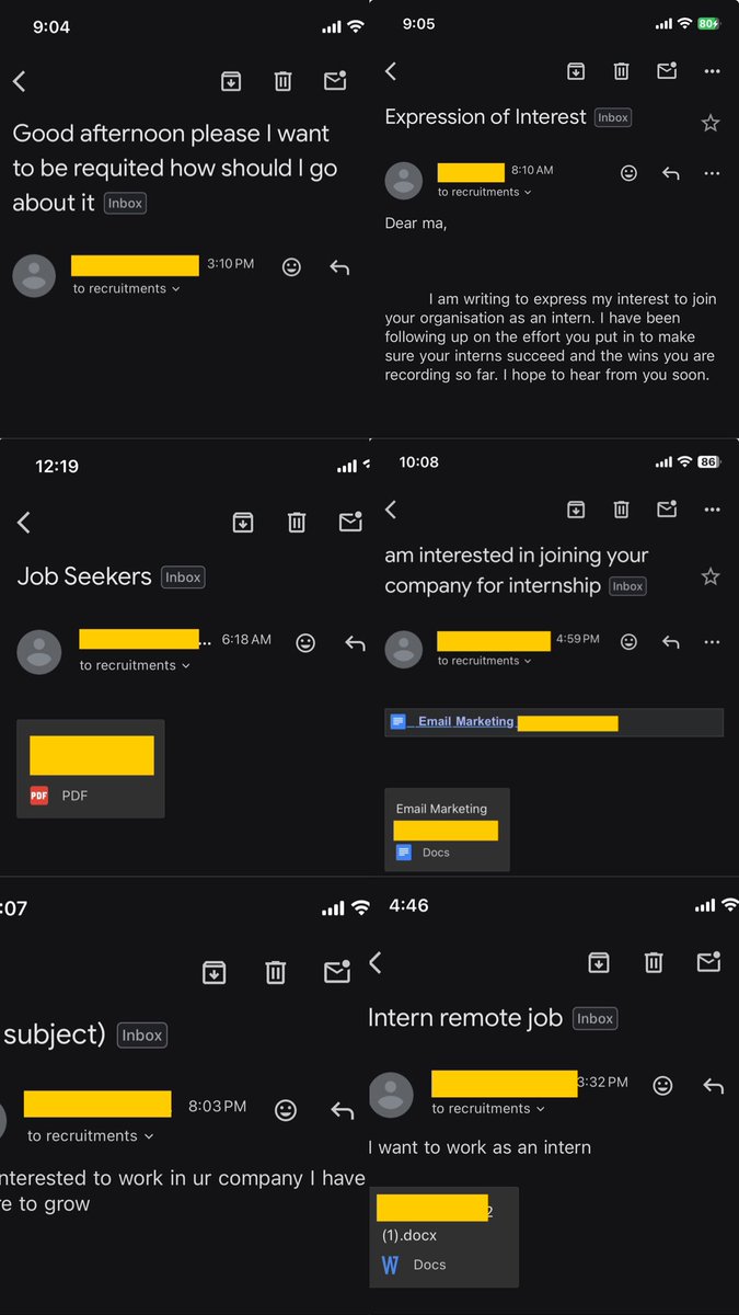 thetechychef's tweet image. I’ve reached a point where I can’t just keep quiet anymore.

Over the last few weeks at @BuildWithIntern, my team and I have reviewed hundreds of applications from people hoping to land internship or job opportunities. 

And honestly, a large percentage of them were simply not