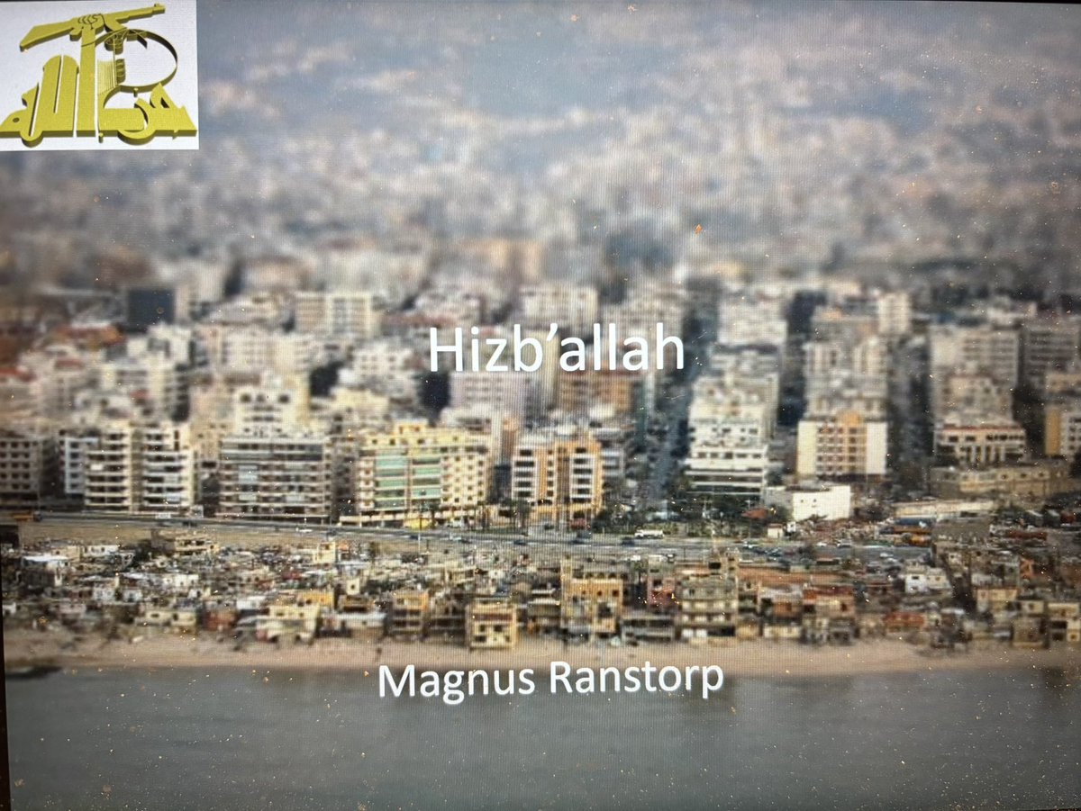 I London inbjuden av King’s College för att föreläsa om Hizballah som jag bevakat i tre decennier.