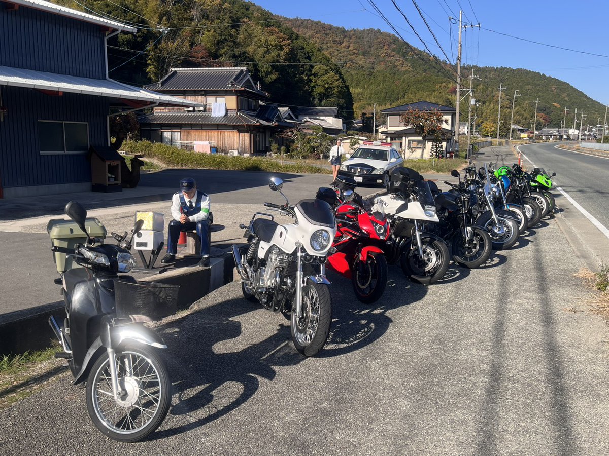 coruby_250sl's tweet image. 🩷丹波篠山ツーリング２

 #Ninja250SL
