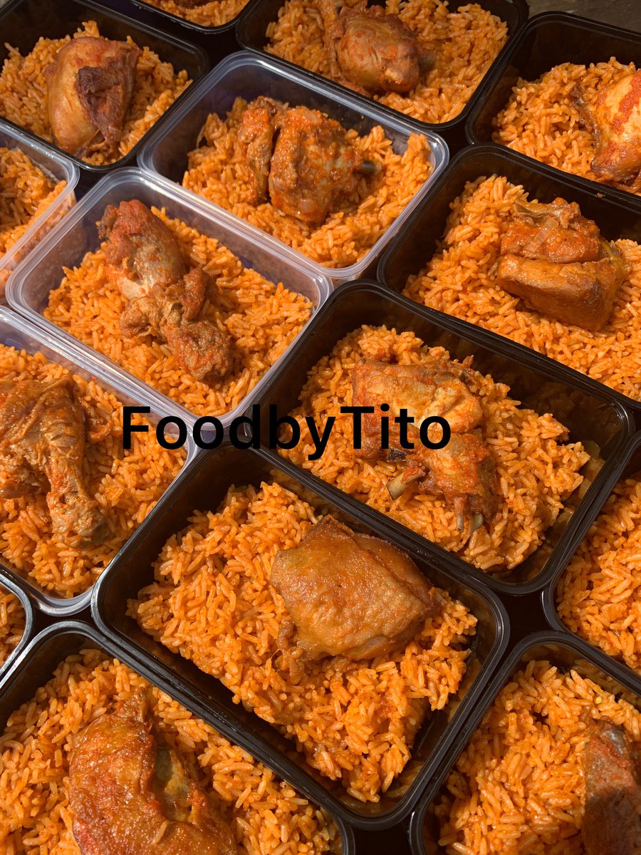 I’m here again. Words on the street says I make the best jollof rice in Akure. Let’s serve more people this week. 

A plate of jollof rice and chicken-5k

Please buy for 10,20 or more.

Location—Akure,Ondo state.