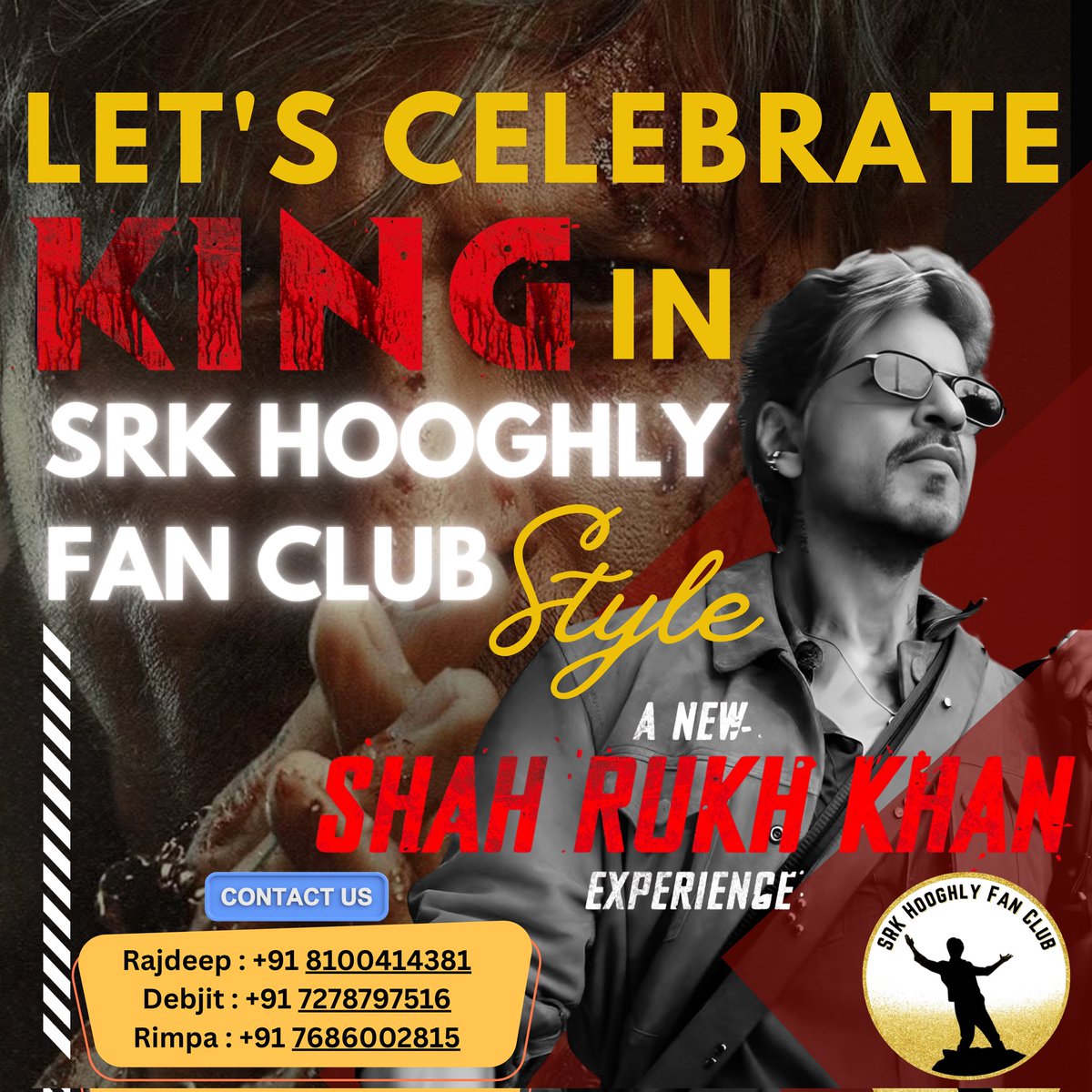 srkhooghlyfans's tweet photo. Join @srkhooghlyfans 🔥
For #KingFirstDayFirstShow

HOWRAH | HOOGHLY |  BANDEL |  PANDUA  | SILIGURI |  MURSIDABAD | TARAKESWAR

@iamsrk @RedChilliesEnt @BilalS158 @8ellaM @KarunaBadwal @pooja_dadlani @UdayanCinema @gaurikhan

#ShahRukhKhan #SRK #KingFDFS

Contact admins for more details in the given numbers.