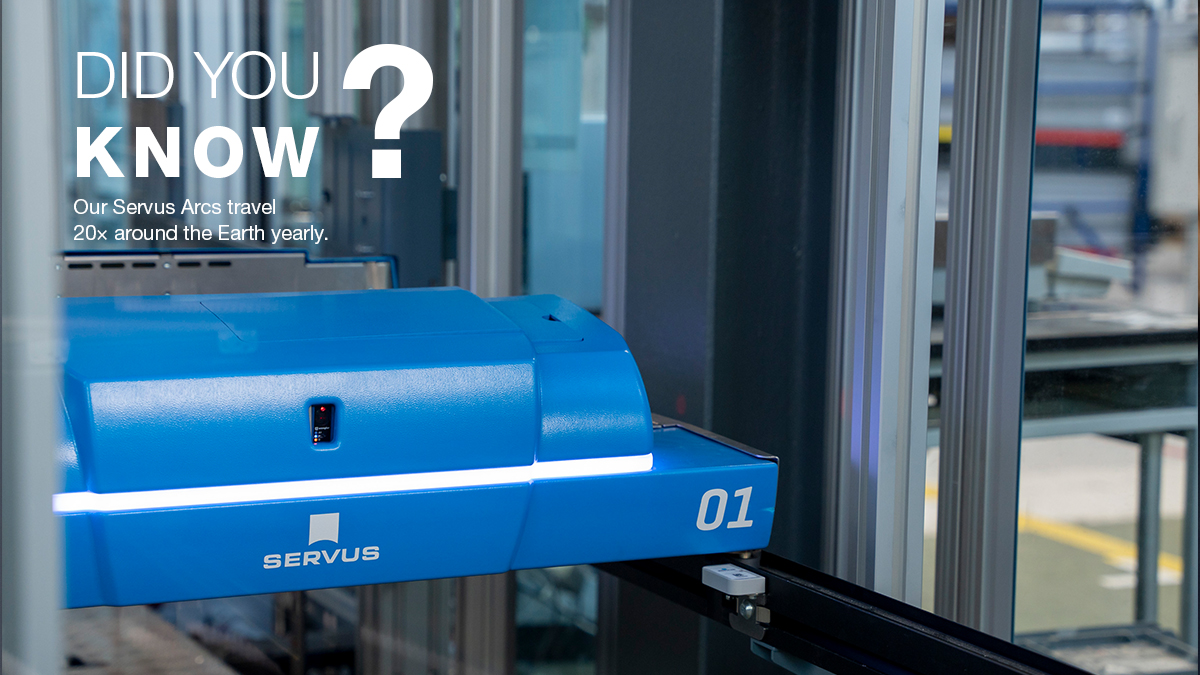 _PLATZHIRSCH_'s tweet image. Did you know?
Our Servus Arcs travel 18,000 km yearly – 20× around the Earth – moving 440,000 tons of material at HQ. That’s smart production in action!

#Automation #SmartProduction