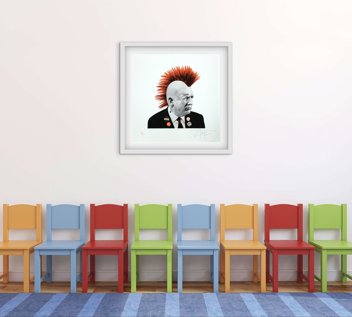 AddictedGallery's tweet image. &quot;I think I’m a very stable genius, OK?&quot; ~ Donald J. Trump, 47th President of the United States
“The government you elect is the government you deserve.” ~ Thomas Jefferson
Get Your Art Fix!
&quot;Punk Trump - Orange Neon&quot; by K-Guy, 2016 bit.ly/45MbdcI
#artgallery #collectart