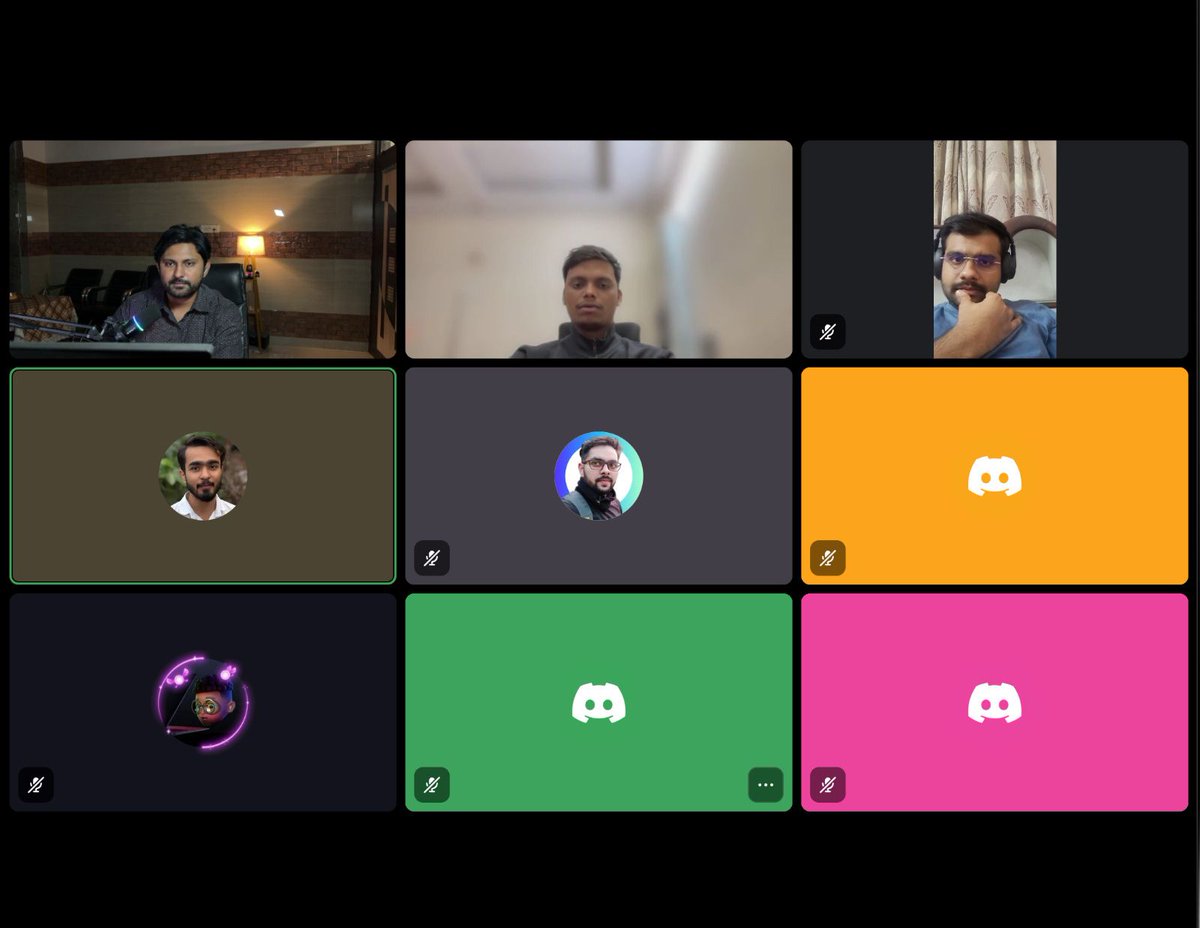 GrowInComm's tweet image. @GrowInComm – Weekly Discord Call Recap 🚀

Another productive session yesterday!
We shared our learning updates, set goals, discussed challenges, and supported each other’s growth.

Thanks to @imrandoestech for hosting and others to keeping the discussion meaningful.