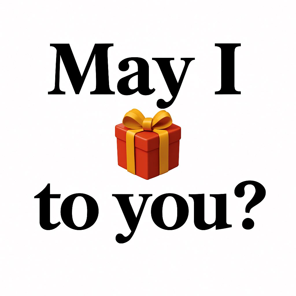 GM

May I give to you? 🎁