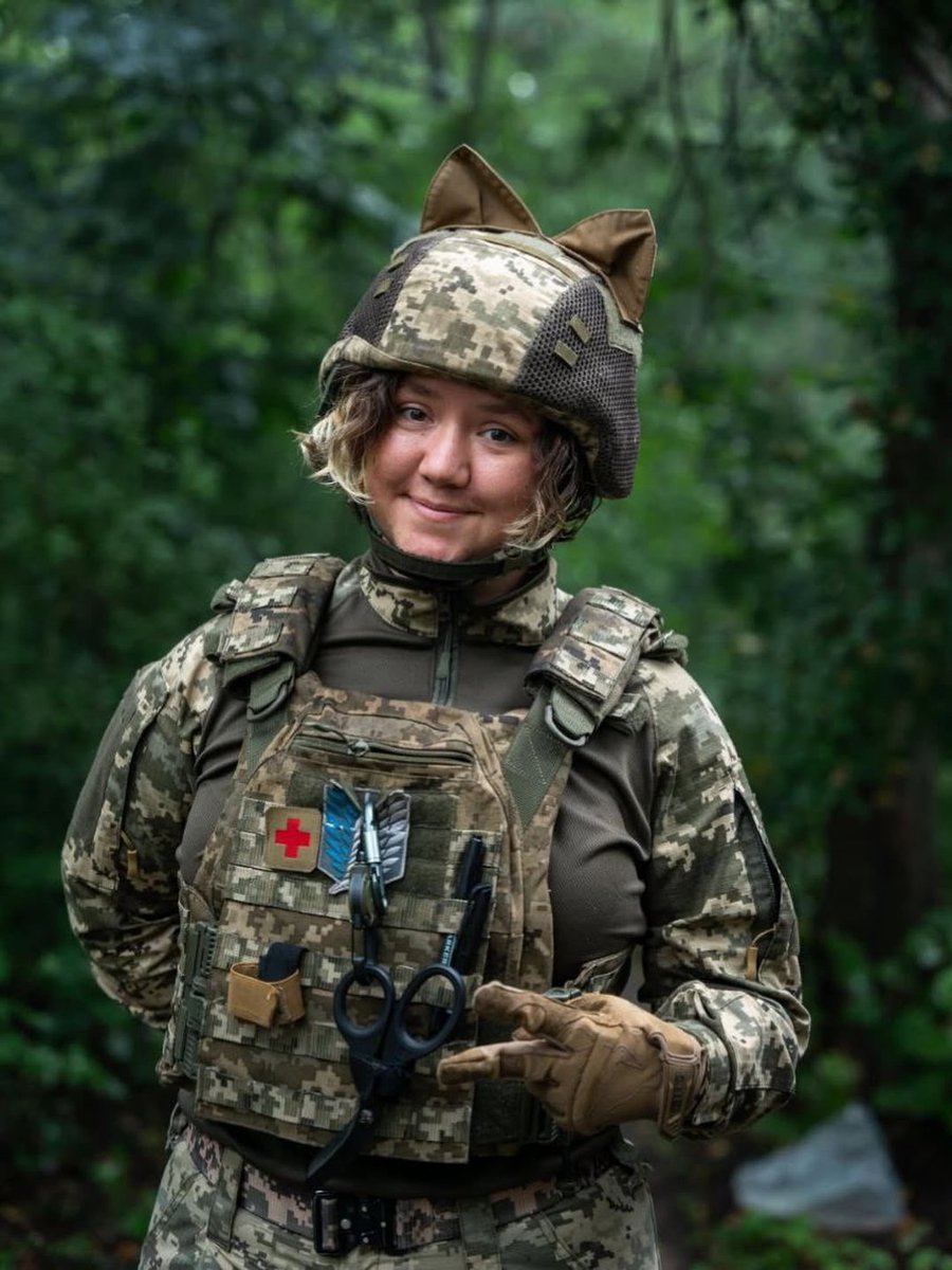 Eternal Glory to Pandora, 25-year old combat medic with 71th Air Assault brigade.

She was KIA while saving her brothers-in-arms in early October.

R.I.P. Pandora. You inspire us.