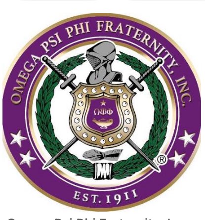 Happy Founders Day to the men of Omega Psi Phi Fraternity, Incorporated