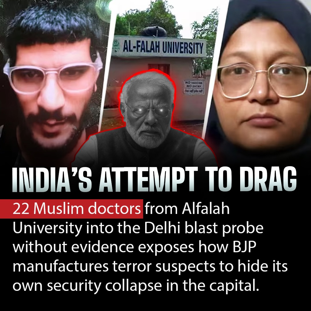 LabDiscourse's tweet image. NDTV reports 22 Alfalah University doctors being investigated in the Delhi blast case  India’s story grows more complicated.
#DelhiBlast #AlfalahUniversity #NDTV #IndiaProbe #BreakingNews