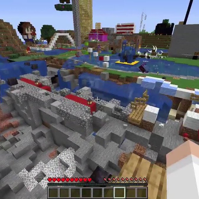 DSMPBase's tweet image. L'manberg exploded 5 years ago today