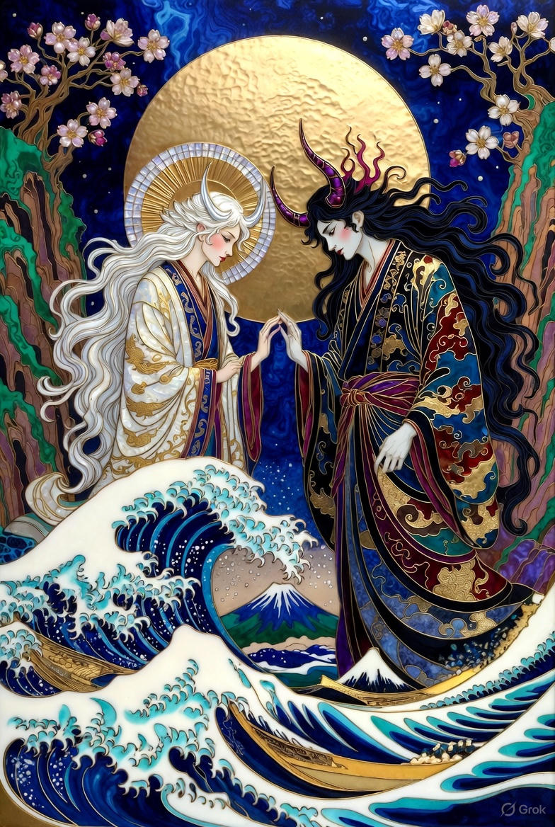 POPBOX_co_jp's tweet image. #天使と悪魔展　～ #浅草 #POPBOX #asakusa #秋 #ファッション #新橋 #築地 #豊洲 #渋谷 #Aiイラスト #動画Ai