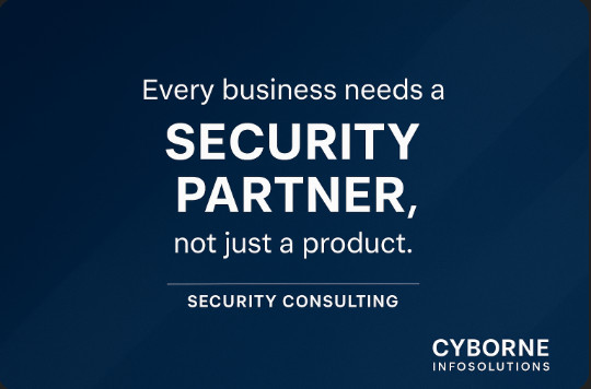 cybornetech's tweet image. Tools don’t protect businesses — the right guidance does.
That’s where our security consulting comes in.
hello@cyborne-tech.com
Website: cyborne-tech.com
Contact: 9891002302
#SecurityPartner #CyberDefense #CyborneInfosolutions
