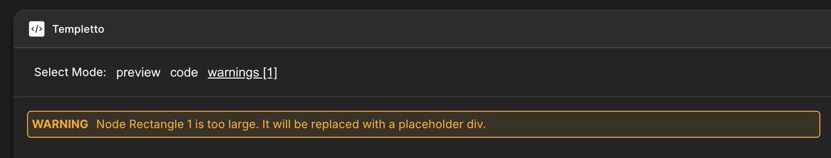 chrisandweb_'s tweet image. Today I was working on adding error and warning messages to the user. 

#buildinginpublic #figmadesign #plugindeveloper 

templetto.com