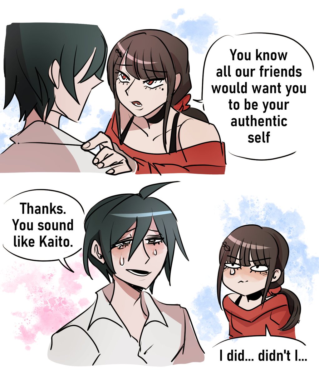 #danganronpa 
I can't believe only women survived DRV3