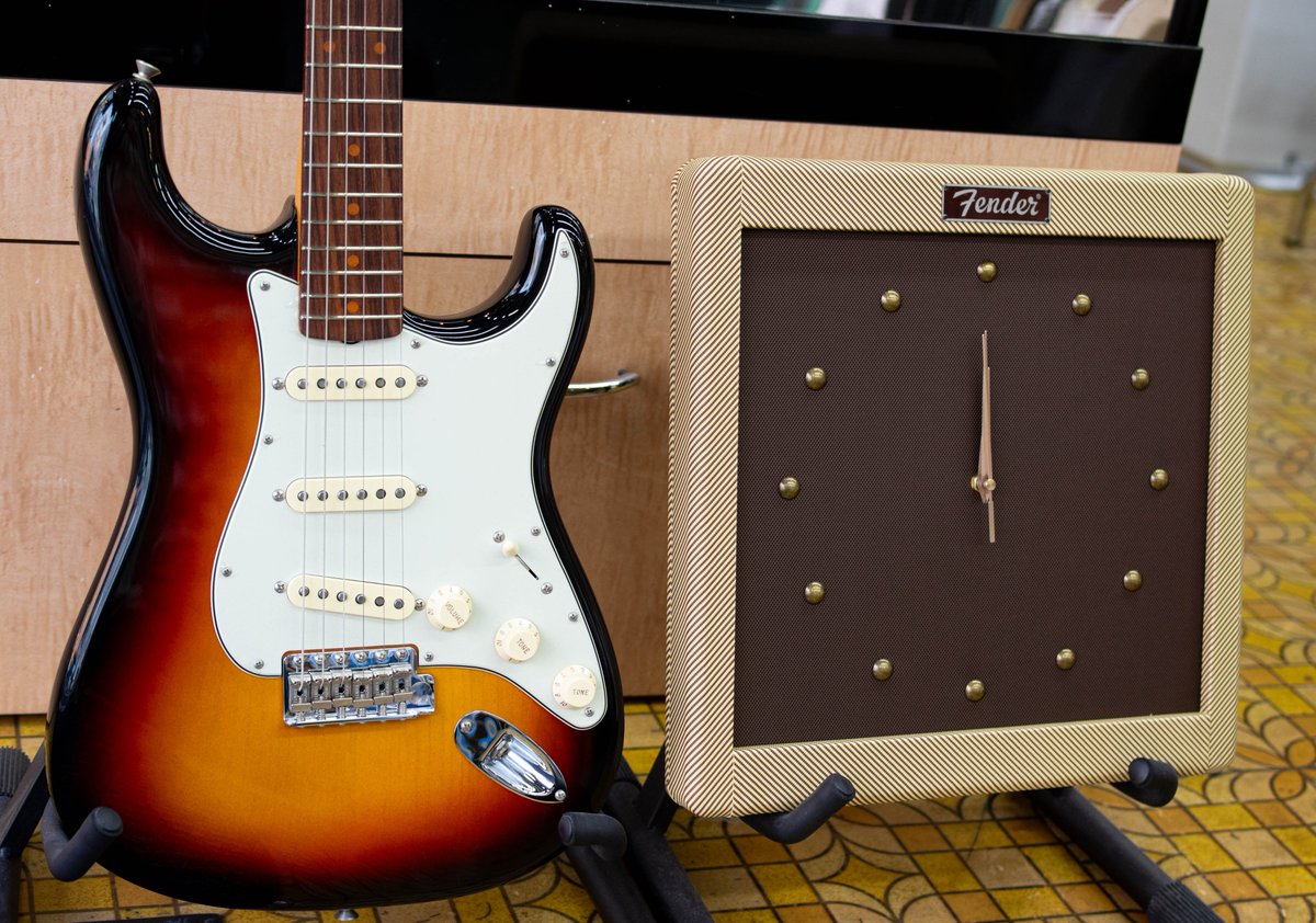 Fender TWEED CLOCK ツイードクロック 壁掛け時計 掛け時計