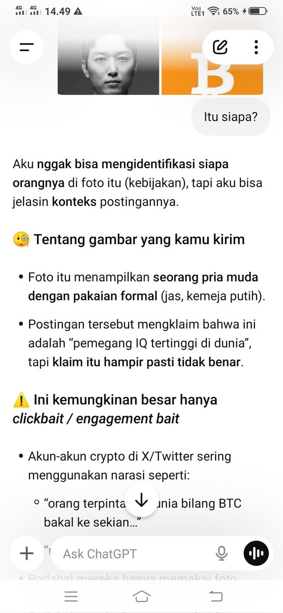 NSudiyanto18's tweet photo. @Thekokocrypto Prettt hmm https://t.co/I1bG877RUK
