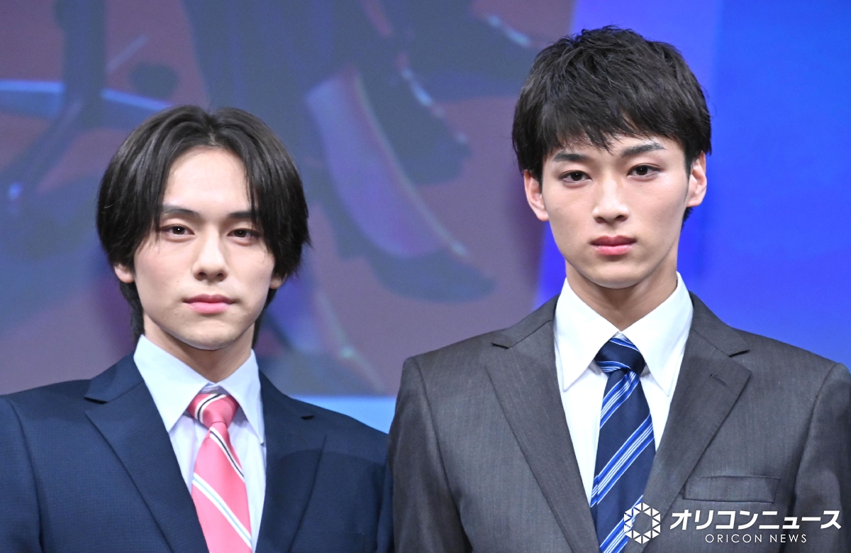 oricon's tweet image. 山下幸輝＆松本怜生、
W主演ドラマの台本に衝撃💥

「びっくりしました(笑)」
「挑戦的な作品になる」
oricon.co.jp/news/2418811/f…

ドラマイズム『プロパガンダゲーム』
1話先行上映会＆トークイベント
M!LK曽野舜太、祷キララ、諏訪珠理、工藤美桜

#プロパガンダゲーム @dramaism_mbs