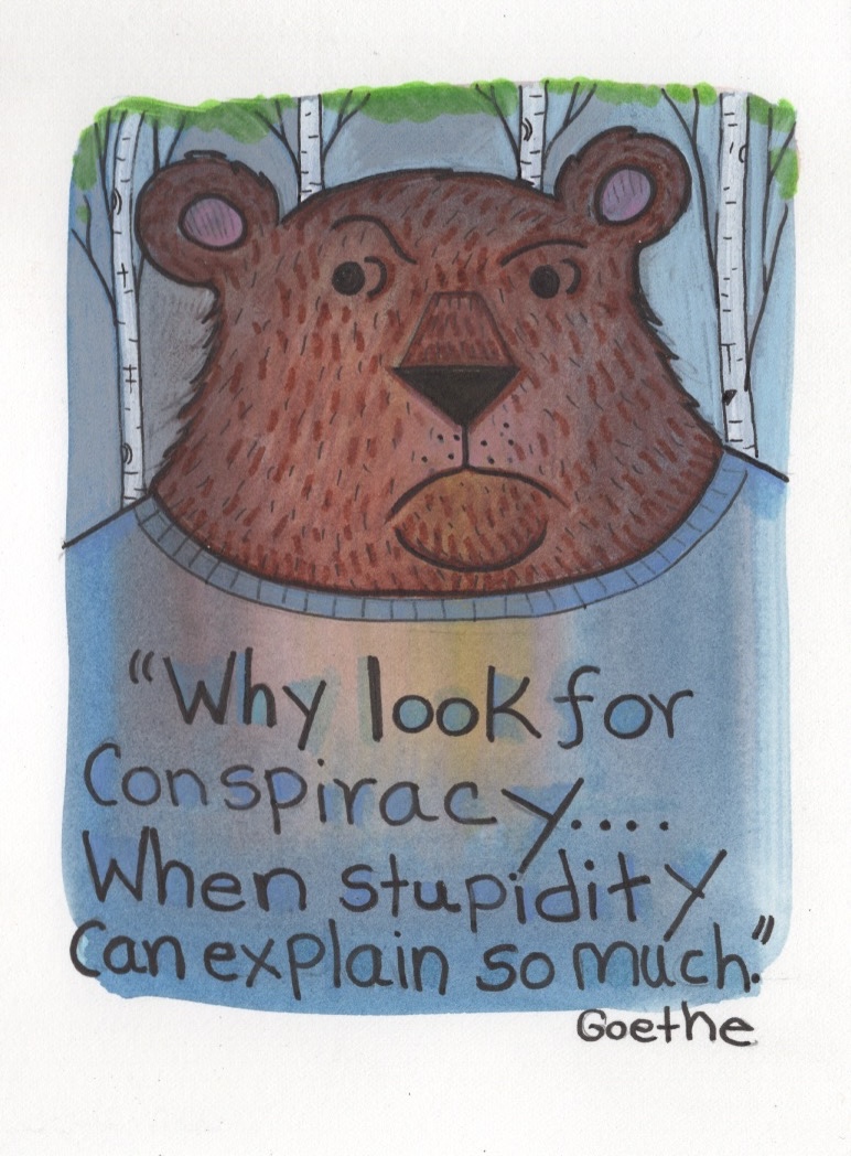 #mondaymotivation #mondayvibes #nancycarlsonstudios #bearinatshirt