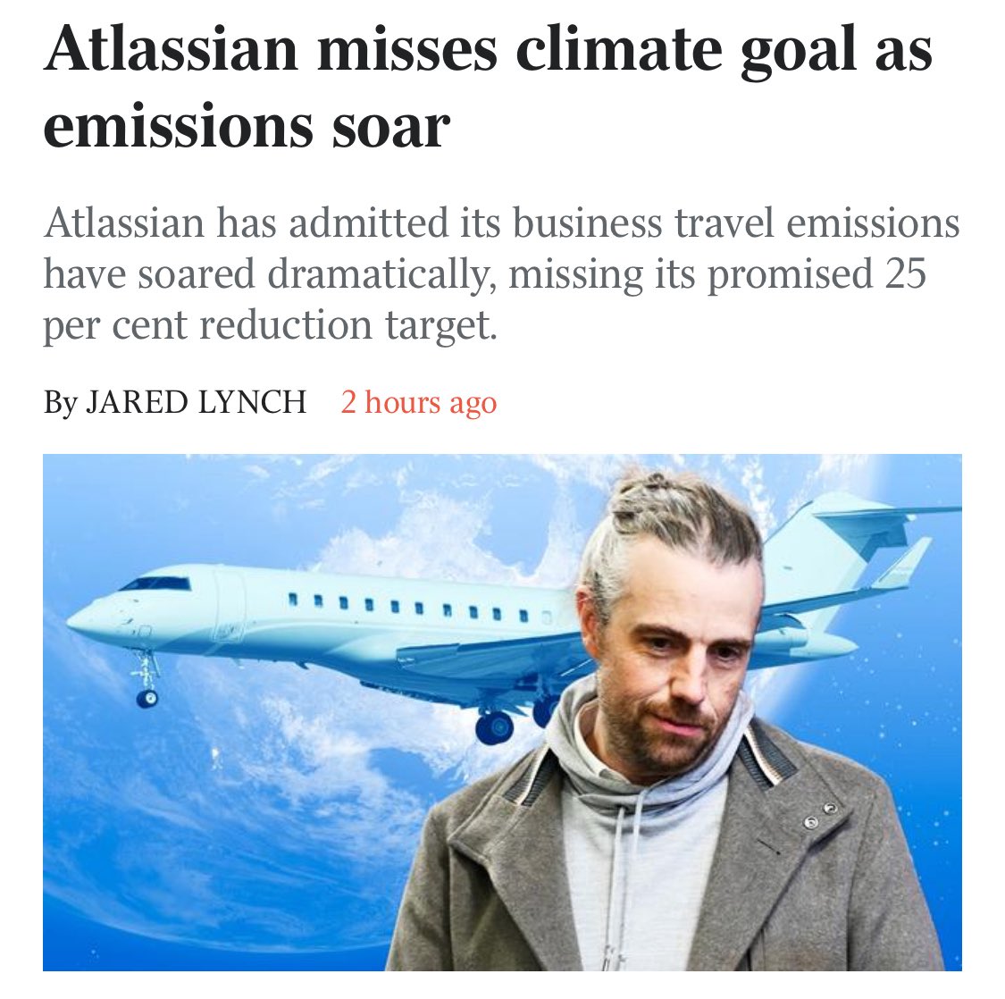 mondyinvest's tweet image. I’m shocked. Truly. Shocked. 🛩️🌱🌎

#ClimateHypocrites
#RulesForTheeButNotForMe
$TEAM