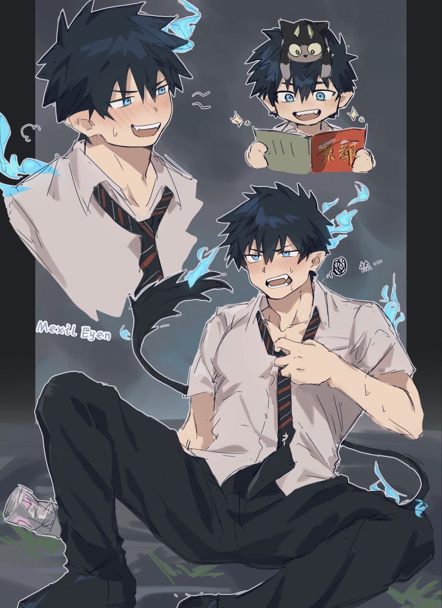 blood____w's tweet image. #青の祓魔師 
醉酒小燐